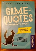 Spiel Game of Quotes Neu inkl. Versand Sachsen - Eppendorf Vorschau