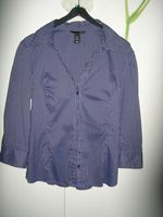 3/4 Arm-Bluse, H & M, lila-weiss, streifen, Gr.: 38, S/M,wie neu Hannover - Südstadt-Bult Vorschau