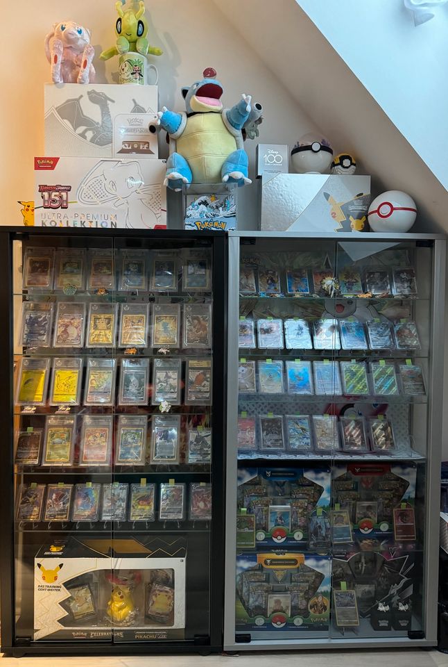 Pokémon Karten Sammlung Glurak 1.Edition in Senftenberg