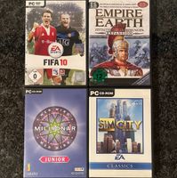 PC Spiele FIFA 10 Wer wird Millionär Sim City 3000 Empire Earth Nordrhein-Westfalen - Herdecke Vorschau