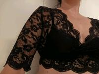 Dirndlbluse / Trachtenbluse schwarz (Spitze) München - Maxvorstadt Vorschau