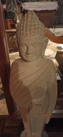 Stehender Buddha auf Lotusblüte Handarbeit aus Stein 100 cm 60 kg Niedersachsen - Oldenburg Vorschau