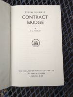 Contact Bridge, englisches Bridgelehrbuch, 1957 Stuttgart - Feuerbach Vorschau