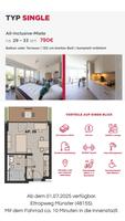 Wohnung in Münster Mauritz, Single Münster (Westfalen) - Mauritz Vorschau