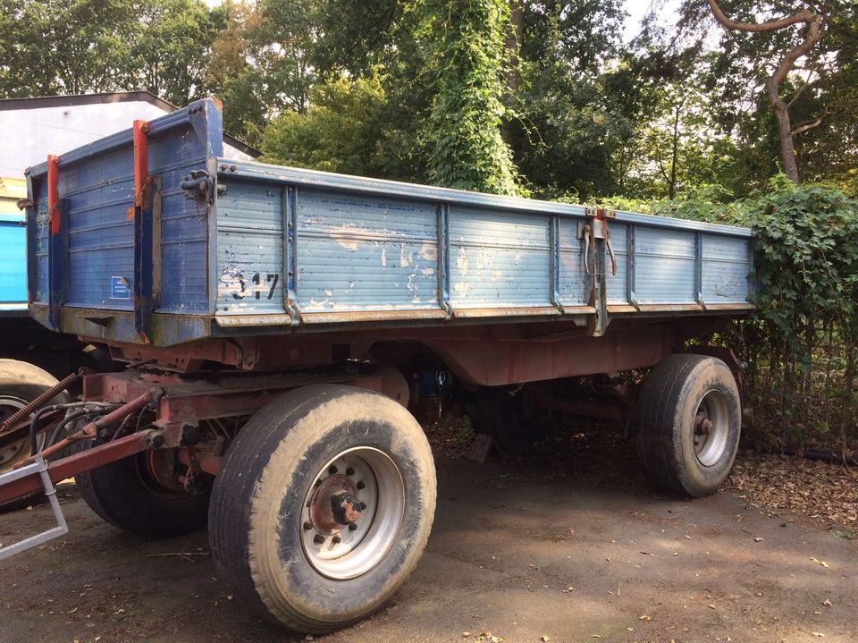 Oldtimer Lkw hydr. Kippanhänger Kögel 16 To. Baujahr 1962 in Herten