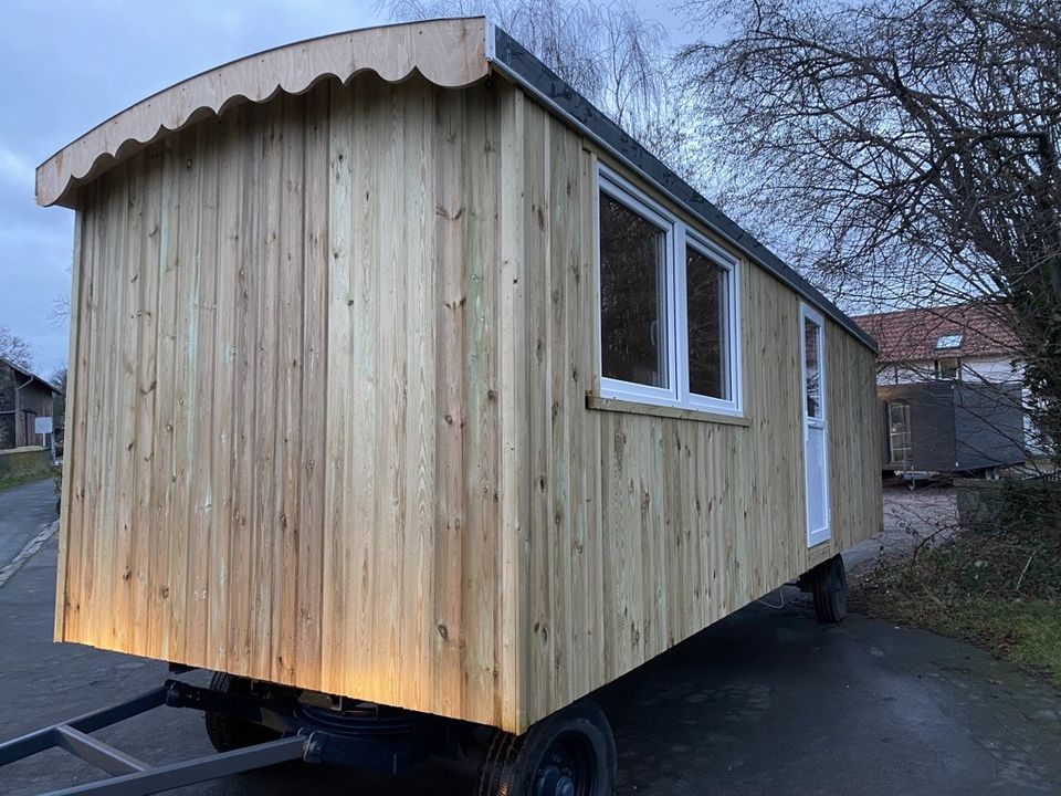 8m, Holzwagen, Büro, Bauwagen, Tiny House, Gartenbüro in Dortmund