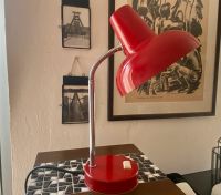 Rote Vintage Schreibtischlampe 60/70er Top Zustand Nordrhein-Westfalen - Oberhausen Vorschau