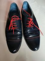 Herrenschuhe Gr. 39 Leder, dunkelblau Berlin - Lichtenberg Vorschau