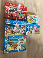 Puzzle-Set ab 3 neuwertig /paw patrol/cars/lindt Hessen - Hünfeld Vorschau