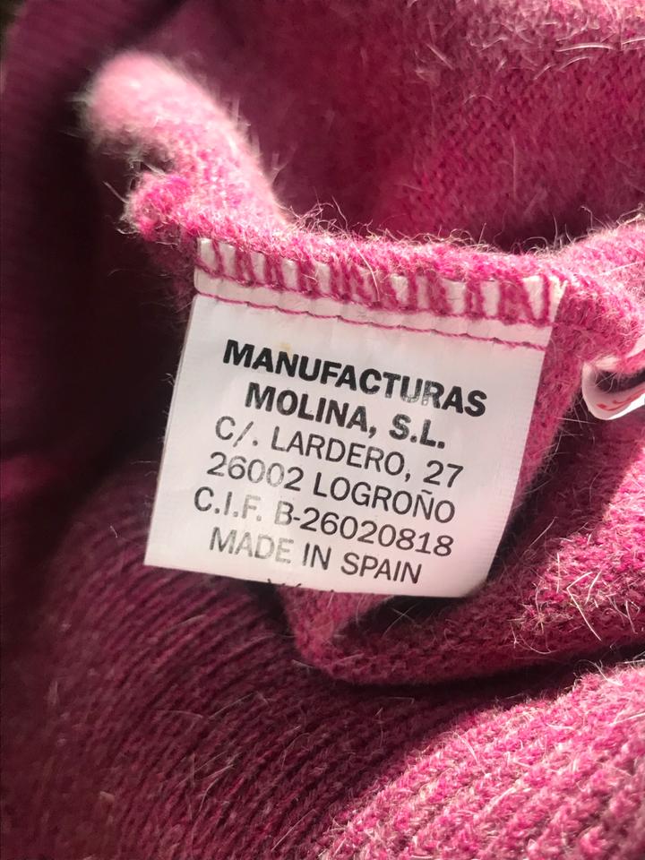 ☀️ MOLGOY ☀️ Pulli hochwertig•Beere•mit Lammwolle/Angora/Viskose in Mechernich