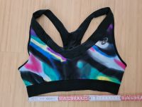 ASICS Sport BH Bustier Top Fitness Gr. M schwarz bunt Frankfurt am Main - Nordend Vorschau