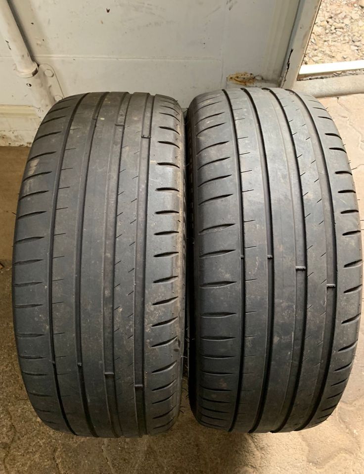 2x Sommerreifen gebraucht 205 45 R17 88W Michelin PilotSport 4 in Haiger