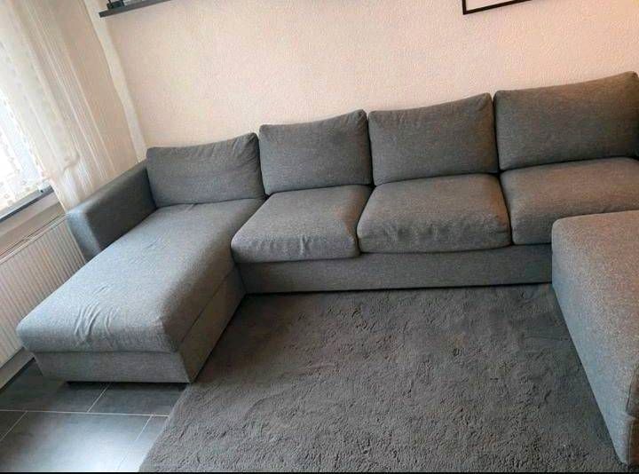 Ikea VlMLE  4er Sofa  Recamiere Gunnared mittelgrau in Duisburg