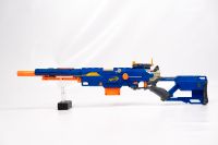 NERF Longstrike CS-6, Originalzustand mit Lauf und Zieloptik Hessen - Reinhardshagen Vorschau