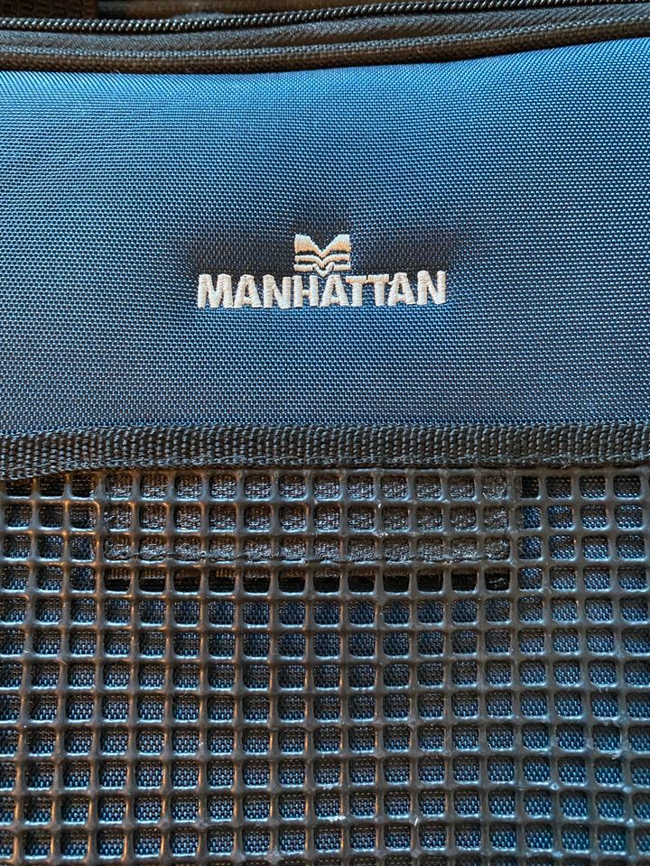 Manhattan Laptop Tasche wie neu in schwarz in Korbach