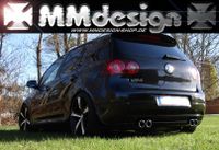 Golf 5 Heckansatz Edition 30 Duplex Style ABS 4 Rohr 2xAusschnit Nordrhein-Westfalen - Lage Vorschau