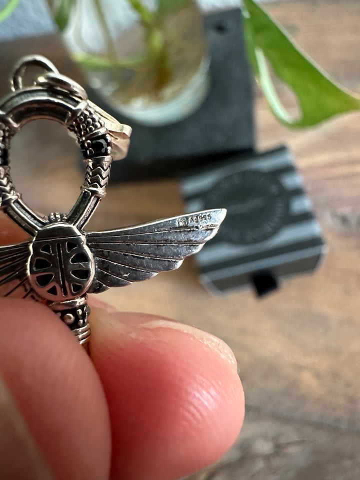 NEU Thomas Sabo Ägyptisches Lebenskreuz Charm Anhänger Silber Egy in Berlin