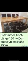 Esszimmer Tisch Länge 160 +40cm breite 90 cm Höhe 75cm Nordrhein-Westfalen - Gütersloh Vorschau