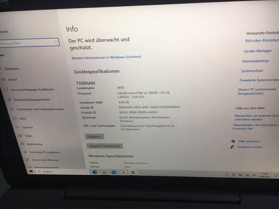 ASUS T100HA Transformerbook defekt? in Bremen