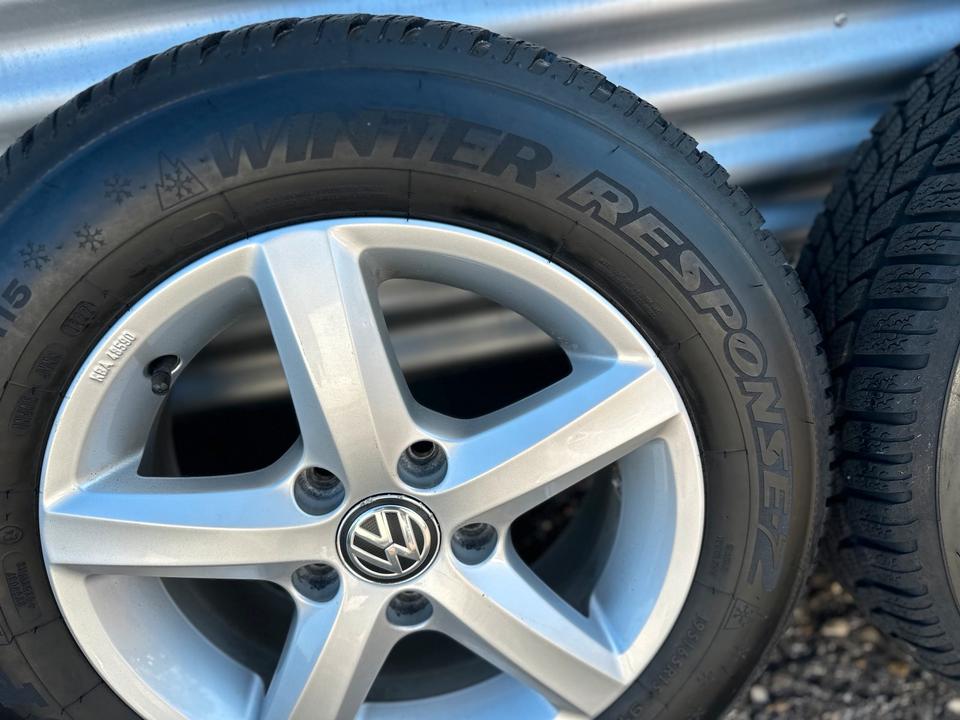 4x originale Vw Golf 7 5G0 195/65R15 91T Winterradsatz ET43 in Sindelfingen