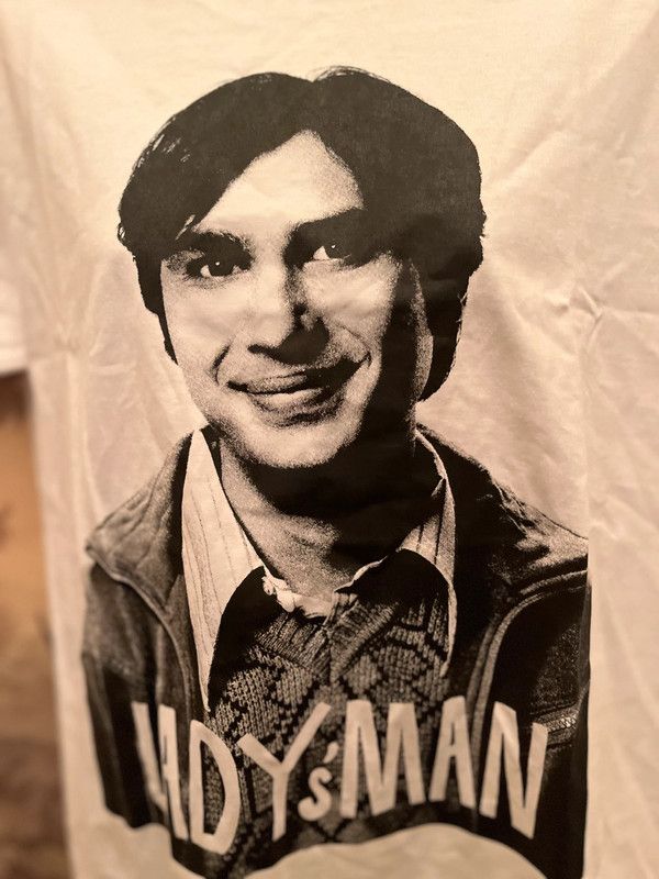 NEU T-Shirt The Big Bang Theory Raj Gr. S (ca. 36/38) weiß unisex in Karlsruhe