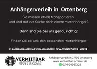 Anhängerverleih / Anhänger mieten in Ortenberg Baden-Württemberg - Ortenberg Vorschau