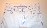 Damen Hose weiß Gr. 44 Pioneer mit blau / schwarzer Naht Mecklenburg-Vorpommern - Wolgast Vorschau