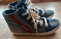 Geox Sneaker Größe 34, grau rot Baden-Württemberg - Römerstein Vorschau