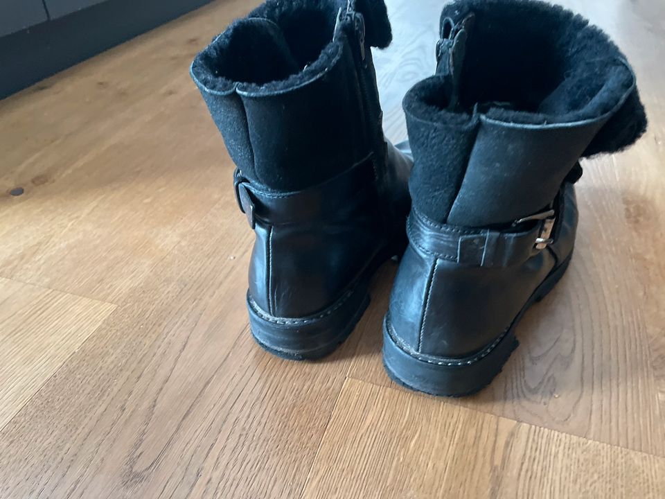 AGL 41 boots schwarz must have biker stiefelette in Trier