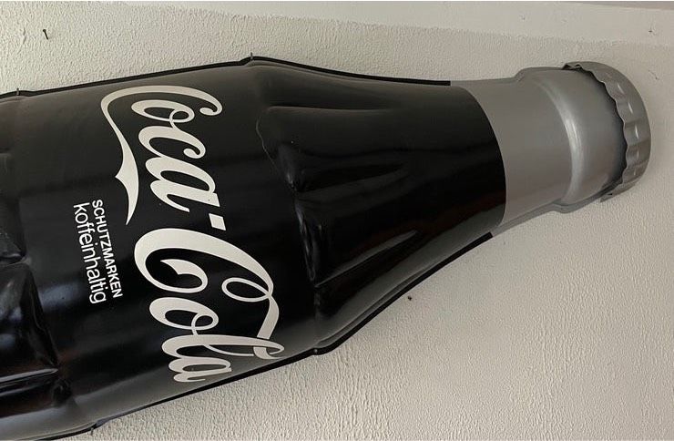 Coca-Cola Flasche Wandschild 2,20m in Flensburg