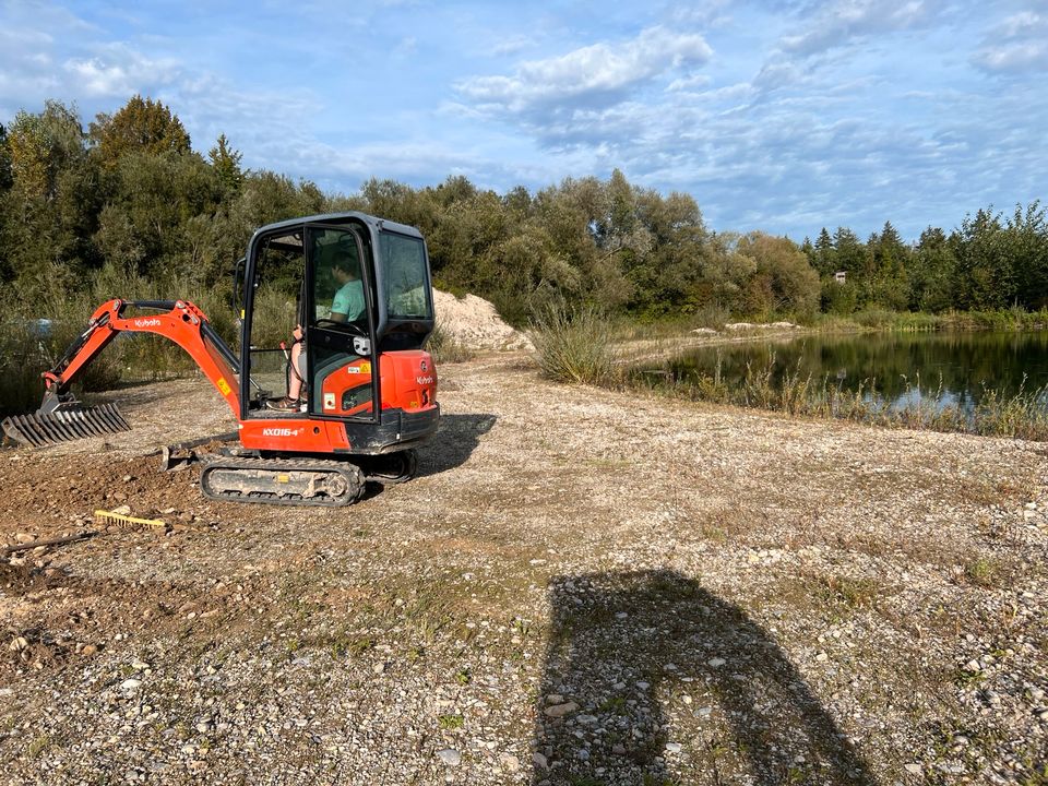 Baggerarbeiten / Erdbau / Tiefbau / Abbruch in Moosburg a.d. Isar