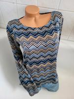 Esprit Damen Tunika Shirt Bluse blau Muster 36 Niedersachsen - Bergen Vorschau