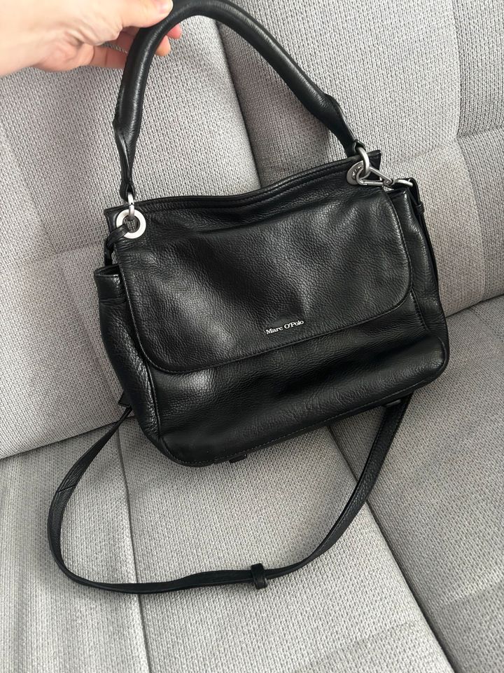 Marc O Polo Handtasche schwarz Leder shopper bag in Hildesheim