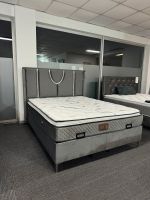 Boxspringbett 160x200 Bettkasten topper dunkel grau Nordrhein-Westfalen - Oberhausen Vorschau