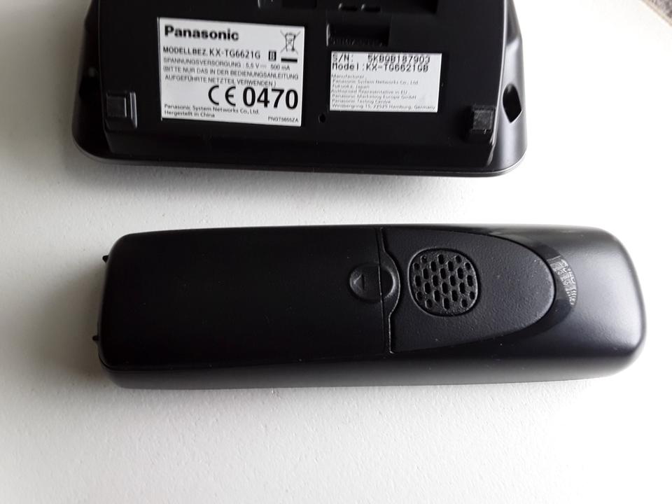 Festnetz-Telefon Panasonic KX-TG6521 mit AB, ohne Netzteil. in Berlin