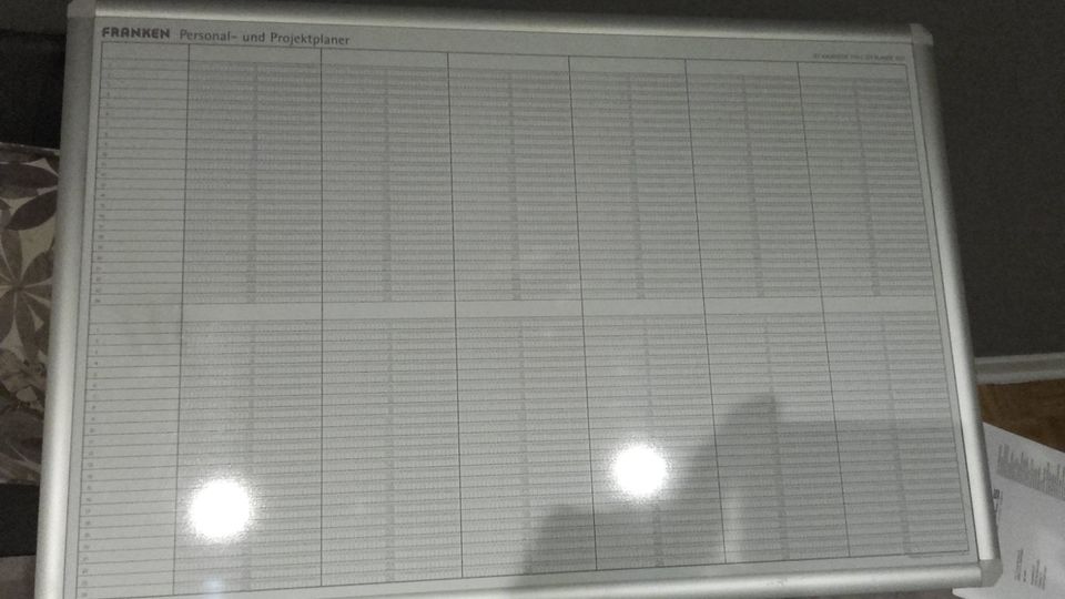 2 mal Perso Planer Magnettafel von Franken in Sinn