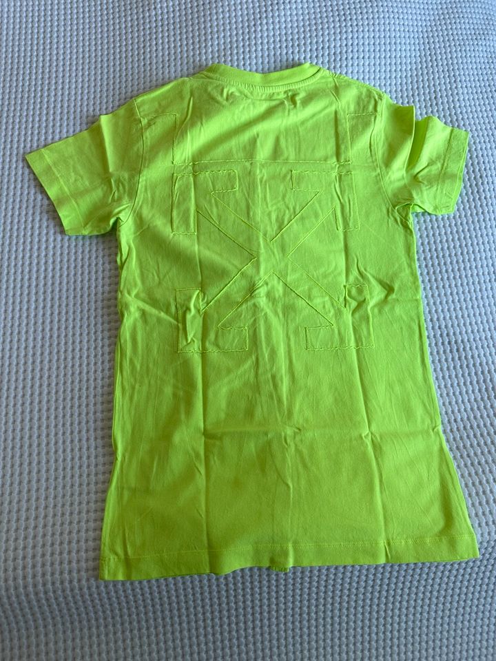 Off-White T-Shirt Neon XS, inkl OVP, Tags, Rechnung in Leinfelden-Echterdingen