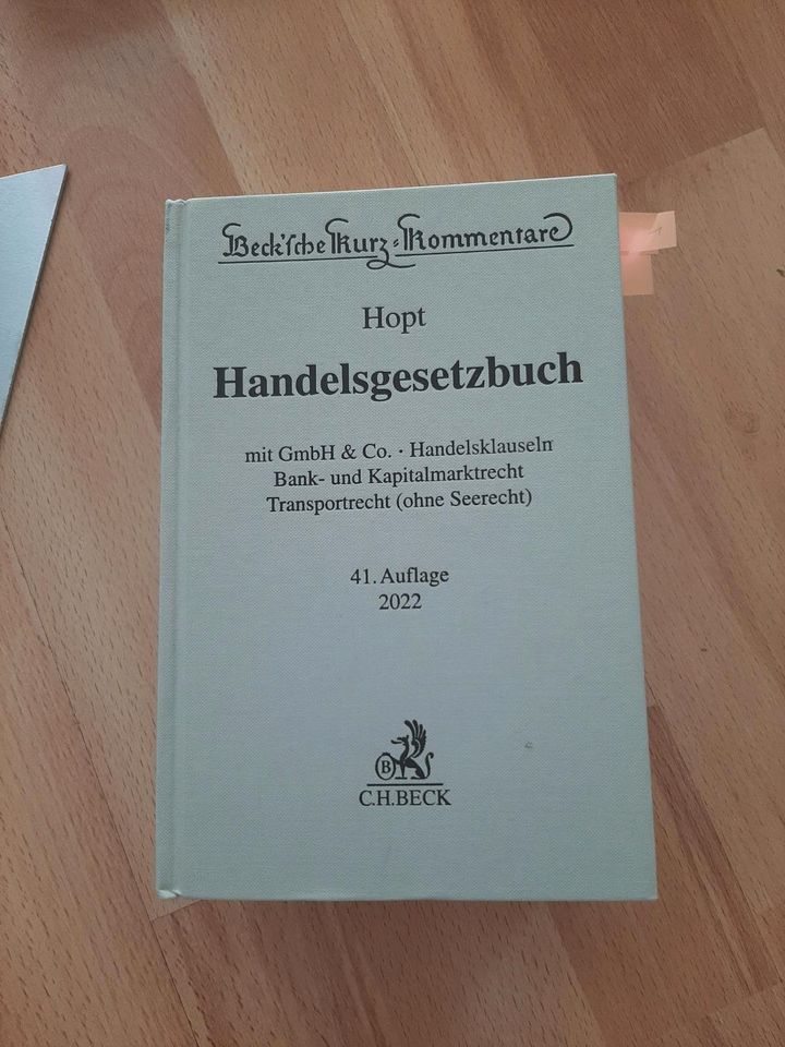 Hopt Handelsgesetzbuch in München