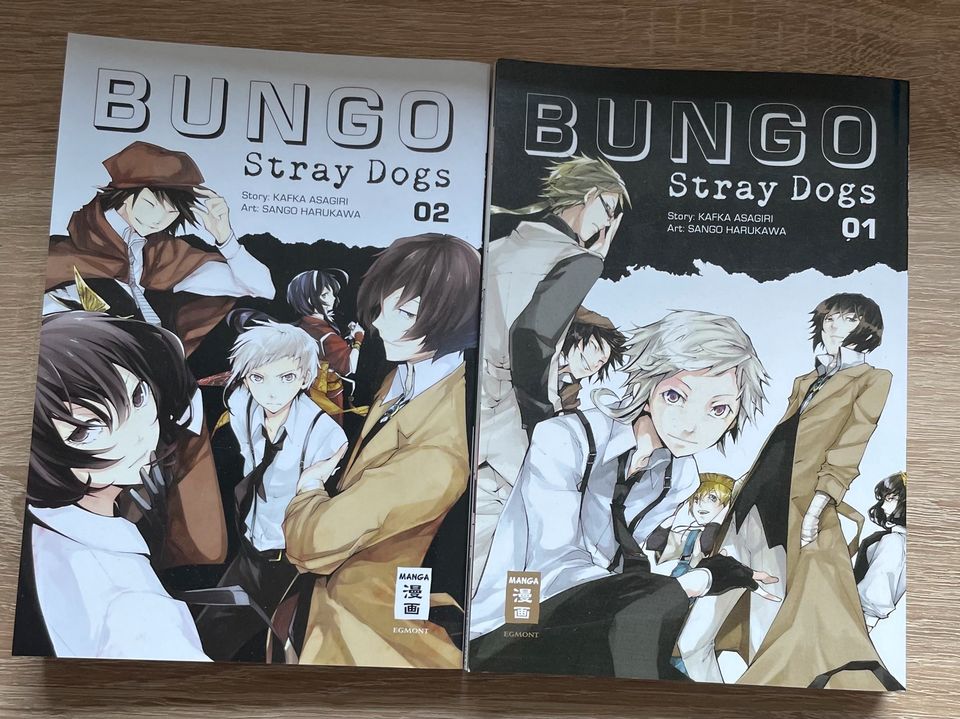 Manga Bungo Stray Dogs Bänder 1-2 in Willich