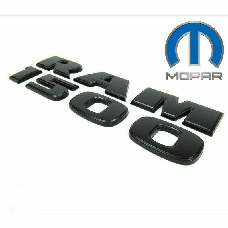 Dodge Ram 13-18 original Mopar Emblem Set Black Edition in Erfurt