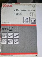 BOSCH Sägeblatt 254mm (Neu) Rheinland-Pfalz - Mörstadt Vorschau