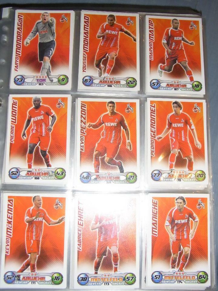 Match Attax Trading Card Game Saison 2009/2010 in Bremen