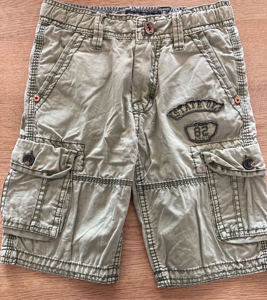 Cars Jeans, Bermuda, Cargo-Short, Khaki Größe 8 in Ostfildern