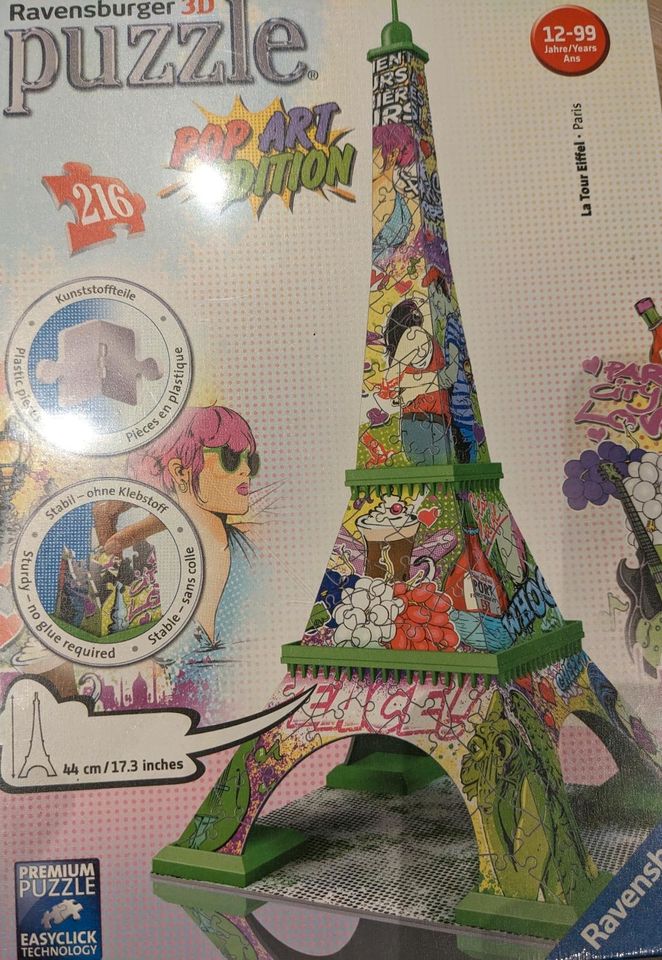 3D-Puzzle "PopArt Edition" Eiffelturm in Menden
