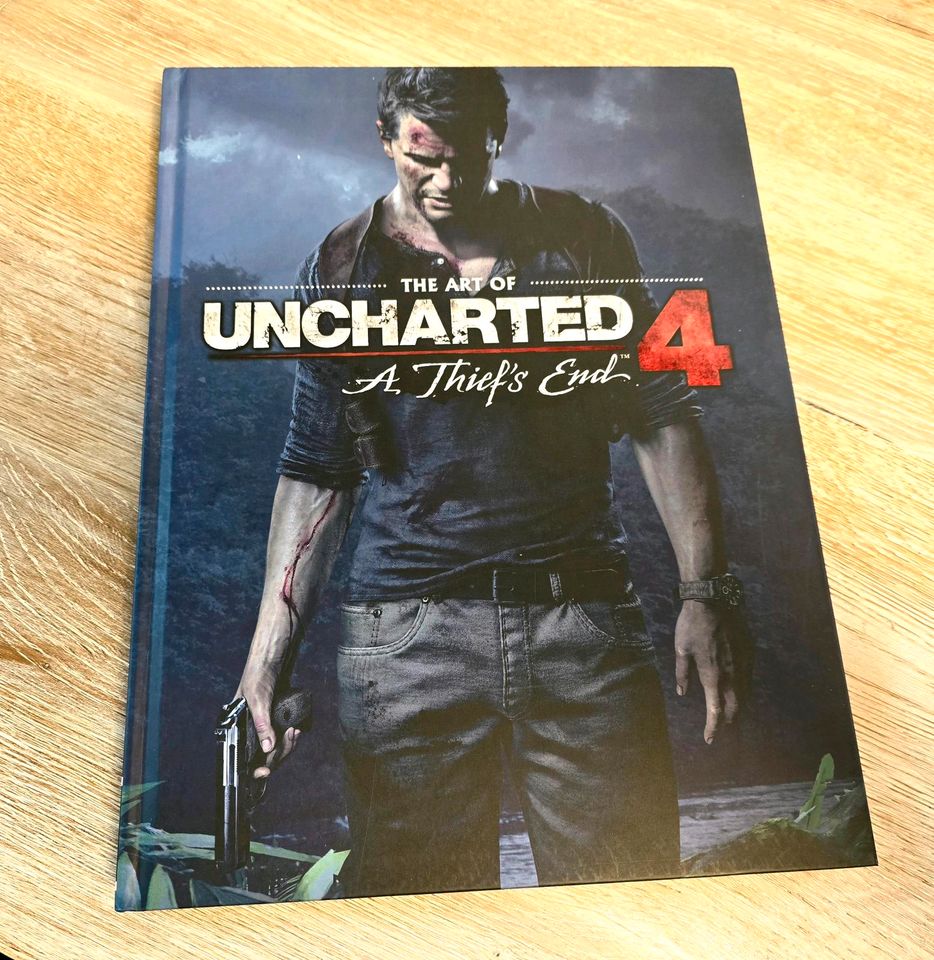 The Art of Uncharted 4 - a Thief's end Artbook in Hannover