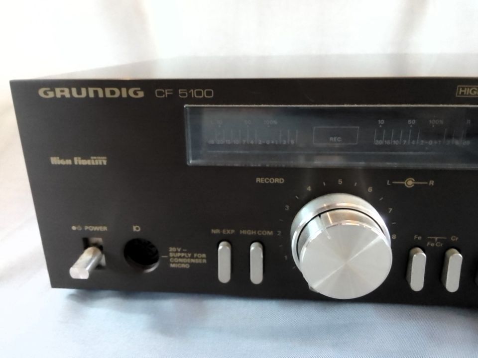 Kassettendeck Grundig CF 5100 - Ersatzteile / für Bastler in Langenhahn