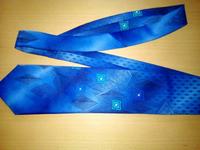 Blaue Krawatte, 100 % Polyester Nordrhein-Westfalen - Siegburg Vorschau