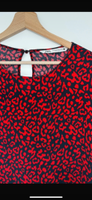 Midikleid von Zara Größe XXL Leo rot Bayern - Weiding Vorschau