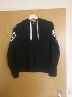 Schwarzer Hoodie Pullover mit Netz Größe S 36 Mecklenburg-Vorpommern - Greifswald Vorschau