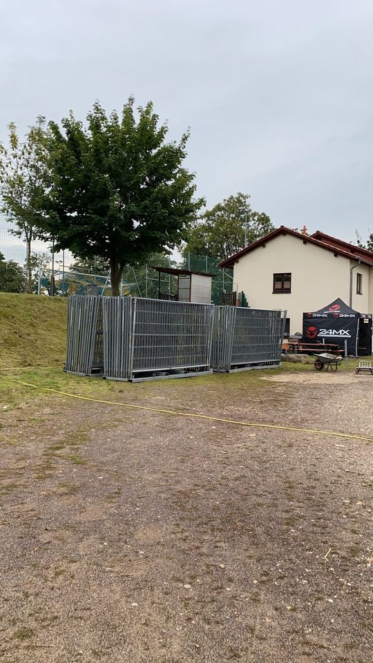 Bauzaun Bauzäune Gitter Baugitter Absperrung zu vermieten in Laucha an der Unstrut